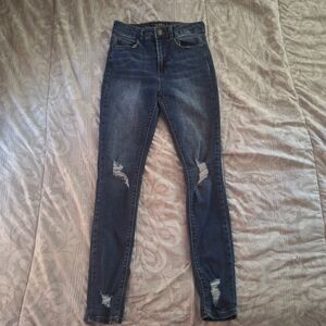 Indigo Rein| Women's Curvy Distressed Jeans Size 7